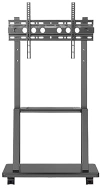Soporte portátil for TV con Ruedas, Carrito de Suelo for monitores de 32 a 65 Pulgadas