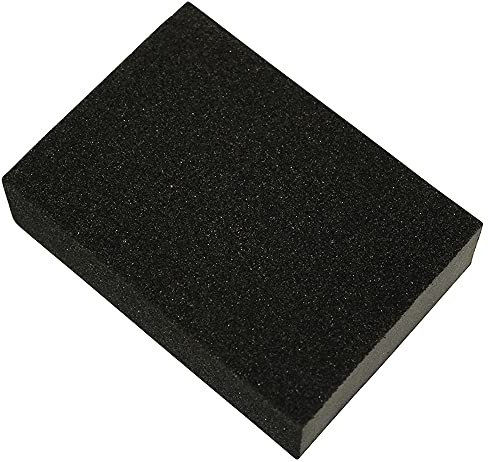 Dekton Flexible Sanding Block - Coarse 40 Grit for Multi-Surface Woodworking, Paintwork, Keying Plaster, and Prep Work - Perfect for Achieving a Smooth Finish Between Coats