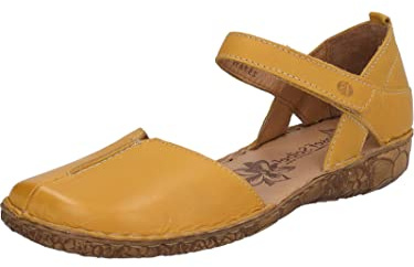 Josef Seibel Rosalie 42 Damen-Sandalen, Safran-Gelb, 45 EU
