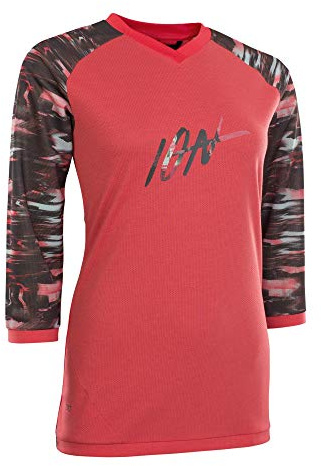 ION Scrub Amp 3/4 Damen Fahrrad Trikot pink 2021: Größe: S (36)