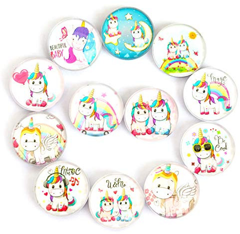 Cosylove Kühlschrankmagnete aus Kristallglas, Motiv: Katzen, dekorativ, für Büroschränke, Whiteboards und Fotos, für Zuhause