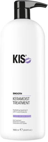 KIS KeraMoist Treatment - Haarkur - 1000 ML - Tierfreundlich & Nachhaltig - Keratin Infusion System - behandeltes & trockenes Haar