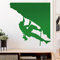 Klettern Kletterer Figur Wandtattoo Wandaufkleber Wall Sticker - Dekoration, Küche, Wohnzimmer, Schlafzimmer, Badezimmer