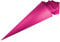 PAINT IT EASY NEU Schultüte/Zuckertüte rund geklebt mit Filzmanschette, 70cm, Eosin pink