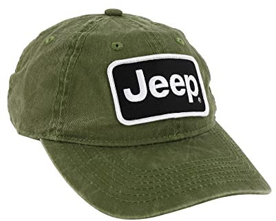 Jeep Richardson Chino-Twill Patch-Mütze Herren, Grün