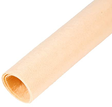 LPLND Qualität Filz Stoff 1mm 85 x 100 cm Filzstoff Bastelfilz Farbig Filz Blätter Vliesstoff Kinder DIY Zubehör zum Handwerk Nähen Projekte Hautfarbe(Size:85 * 100cm)