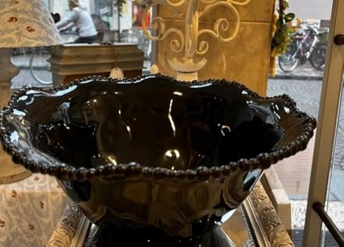 Baci Milano INSALATIERA GRANDE “JOKE TABLE & KITCHEN” D. 35 COLORE NERO