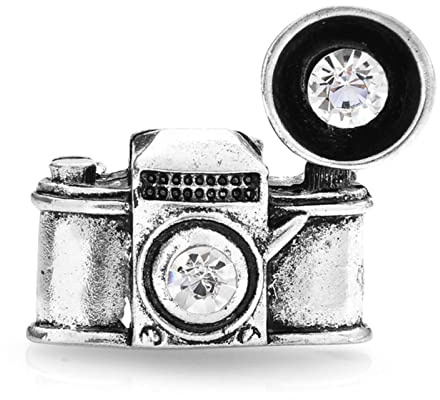 STANG Vintage Kamera-Broschen für Frauen Männer 2-farbig Foto-Werkzeug Party Casual Brosche Pin Geschenke