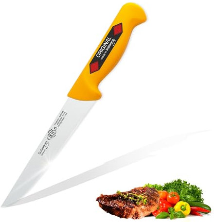 EIKASO Solingen Germany Stechmesser 26cm Klinge aus Molybdänstahl 1.4116 rutschfester ergonomischer Griff Schlachtermesser Metzgermesser Butcher Knife