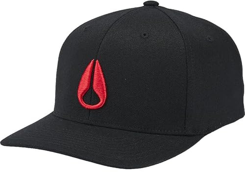 Nixon DEEP DOWN Flexfit Cap 2023 Black/red