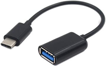 Ziyan USB-C Adapter zu USB-A Buchse Kabel OTG Stecker für Samsung Handy Huawei Mac Lap