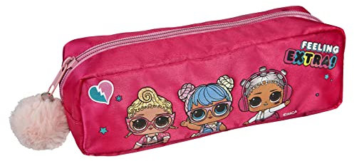 Undercover LOL Surprise Schlamperetui - Federmäppchen für die Schule - Stylisches Etui mit L.O.L. Motiv - Schlampermäppchen für Teenager - ideal für den Schulanfang