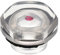 QUARKZMAN 20mm Dia Maschio Filettato Aria Compressore Olio Livello Vetro Raccordi x 1 Pezzo Trasparente Olio Sight Vetro con O-ring per Olio Lubrificato Compressori