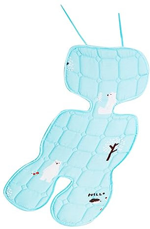 Surakey Sommer Sitzauflage Kinderwagen,Universal Atmungsaktive Sitzauflage Kindersitz Buggy Babyschale Autositz Kühlung Babysitz,Sommer Sitzeinlage Kühlmatte Baby,Verringert Schwitzen Ihres Kinder