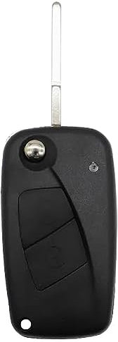 Generico Guscio Chiave 2 Tasti Telecomando Ricambio Compatibile per Auto Fiat Bravo Ducato Brava, Punto Stilo