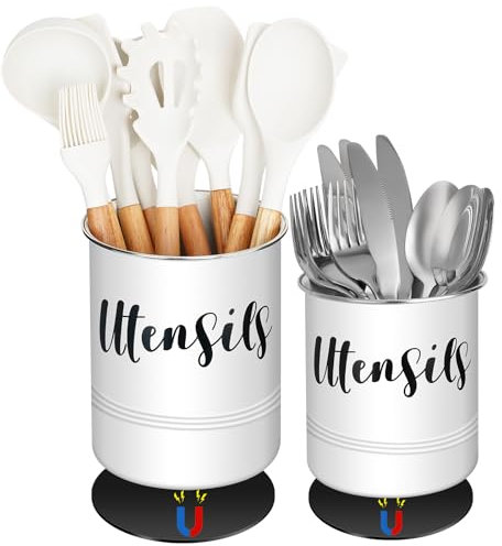 EJYTRVT Magnetic RV Utensil Holder RV Kitchen Accessories Storage Solutions Camper Kitchen Essentials for Motorhome, Travel Trailers