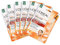 L’Oréal Paris Tuchmaske mit Vitamin C und Salicylsäure, Sofort-Glow Serum-Maske, Revitalift Clinical, 6er Pack