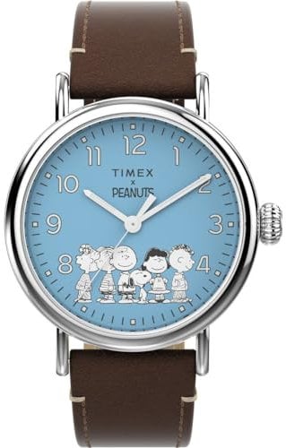Timex Herren Analog Armbanduhr Peanuts Waterbury Standard