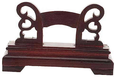 VOSAREA Base Folding Fan Stand Display Stand for Exhibition Japanese Chinese Style