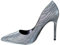 Women's Glitter Stiletto Pumps, High Heel Pointed Toe Shoes Mettallic Silver (Gun (Metallic Silver), UK Footwear Size System, Adult, Women, Numeric, Medium, 6)