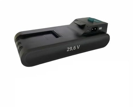 KAFTKO Aspiradora A Batería De 29,6 V. Compatible con Conga Rockstar 1700 Advance / 1700 X-Treme. La Aspiradora Tiene Una Batería Recargable De Iones De Litio