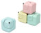 4 dadi Fidget, bel cubo fidget, cubetti di infinito, per alleviare lo stress e concentrazione, ideale per ufficio, scuola e casa, ufficio, scrivania gadget