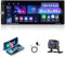 Motorsi 2+64G Wireless CarPlay Android Auto 1Din Autoradio, 6,9“ Android Stereo Auto Bluetooth con Schermo, Supporto GPS Navigazione/WiFi/SWC/FM/RDS/Touchscreen/USB/Chargge+Telecamera Posteriore