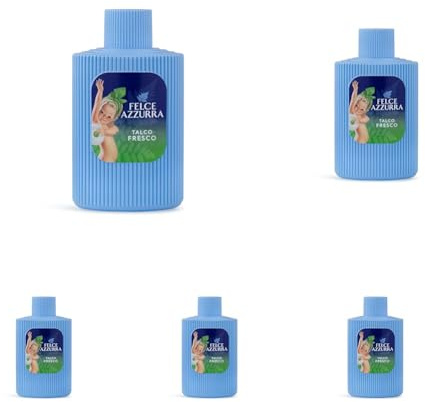 Felce Azzurra Talco Barattolo 200gr (Confezione da 5)