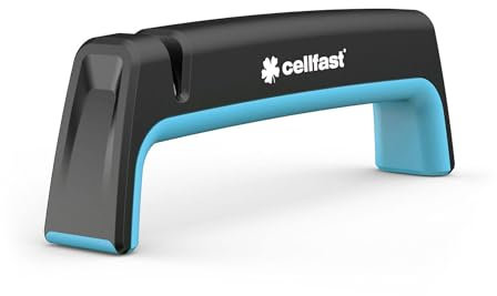 CELLFAST Axt- und Messerschärfer Schärfer Für Messer Gartenscheren Werkzeugschärfer Gartengeräte Ergonomische Form Polycarbonat