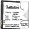 Akku-King Akku kompatibel mit Texas 3.7L12005SPA, P11P35-11-N01 - Li-Ion 900mAh - für Instruments Select TI Nspire CX, TI Nspire CX, TI Nspire CX CAS