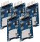 AZDelivery 5 x Set SPI Reader Micro Speicher SD TF Karte Memory Card Shield Modul kompatibel mit Arduino inklusive E-Book!