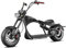 Elektroroller E-Chopper X9, mit Straßenzulassung, E-Roller, 45 km/h, 3000 Watt, 30Ah, 75 km Reichweiter, Roller, Schwarz