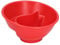 Cereal Divided Bowl Anti Soggy Cereal Bowl Stackable Separated Snack Bowl for Salad Sauces Nuts Sprinkles Dips Soup Croutons Fries Red