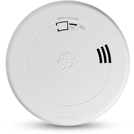 First Alert SMCO210V, 10-Year Sealed Battery Combination Smoke & Carbon Monoxide Alarm with Voice & Location Alerts, 1-Pack