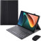 HEUCYL Funda Teclado para Tableta Xiaomi Redmi Pad SE 11 Pulgadas Lanzamiento 2023, Teclado Español Ñ Inalámbrico Bluetooth Desmontable Magnético, Estuche Ultrafino con Soporte,Negro