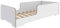Need Sleep Bodenbett Kinderbett aus MDF Weiß (ohne Materaze, 80x160 cm)