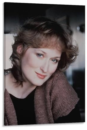 Amerikanische Bühnenschauspielerinnen Meryl Streep Poster, 2 Leinwandbilder, Poster, Wandkunst, dekorative Bilddrucke, moderne Dekoration, 40 x 60 cm