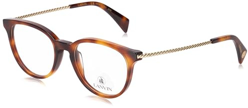 Lanvin Unisex LNV2613 Sunglasses, 214 Havana, 51