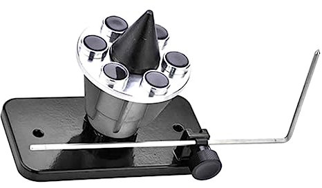 Rtauhife Blade Balancer Replace for 339075B Lawn Mower Blade Balancer Magnetic Wall Mount 42-047 Black