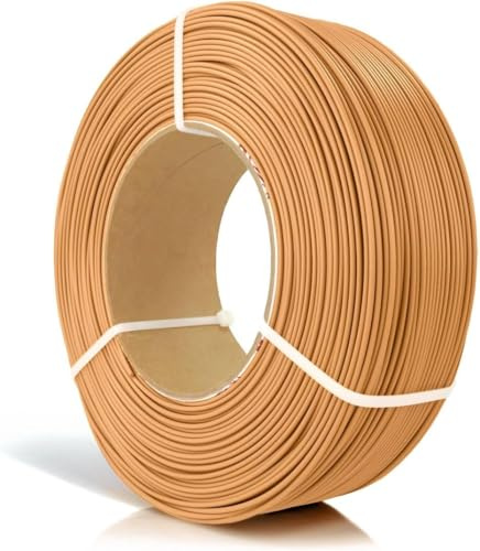 ROSA3D PLA Filament 1.75 mm für 3D Drucker, PLA Hellbraun, Refill Filament 1kg