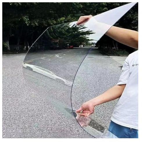 AFGZQ Pannelli Copertura Serre Lastra Plastica in Policarbonato, Copertura Tetto Pergola Chiara, for Tettoie All'aperto, Capannoni, Pensiline(3.3X 49.2ft)