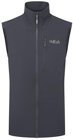 Rab Herren Borealis Softshell Weste - Leichte wasserabweisende Weste zum Wandern & Klettern