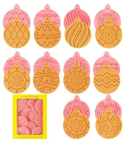 Weihnachtsplätzchen-Stempel – Weihnachts-Backwerkzeuge, Urlaubs