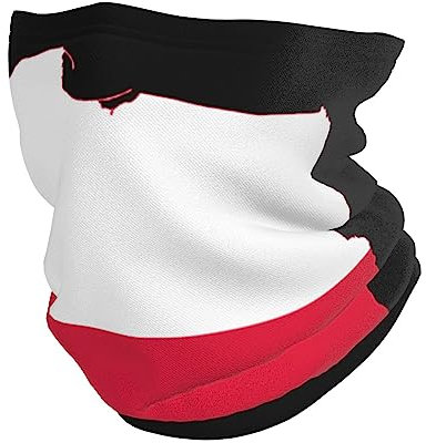 Sturmhaube Flaggenkarte Von Polen Stirnband Multifunktion Gesichtsschutz Atmungsaktiv Kopftuch Für Wandern Sportarten Outdoor