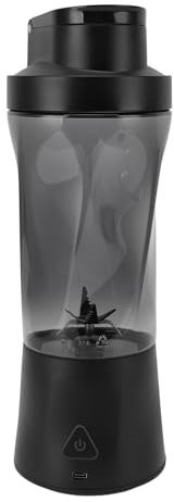 Blender Portable Puissant Moteur 12V, Rechargeable USB, Batterie de 6000mAh, Vitesse 20000 Tr/Min, capacité de 700 Ml pour les, Shakes