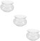 MILISTEN 3 Stück Kleine Fischtankhalter Fischtank Aquariumsubstrat Aquaponik Fischtank Terrarium Fischschale Tischaquarium Aquarien Automatisches Desktop Aquarium Transparenter