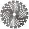 Tronçonneuse, Tondeuse à Double Sens, Lame de scie Circulaire(255x25.4mm)