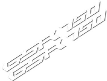 LXSKJ Karosserie Aufkleber Reflektierende Aufkleber Für Den Kraftstofftank des Motorrads Für Suzuki GSR 750(White)