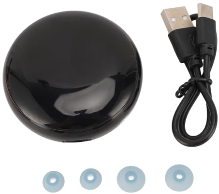 lvifloae Real Time Translation Earbuds 144 Language Support Dual Way Bluetooth Translator with Touch Mode Active Noise Cancellation for Travel Business Learning (Black)