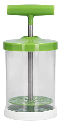 Manual Milk Frother Hand Pump Creamer ABS Stainless Steel Handheld Foam Maker for Kitchen Baking Coffee